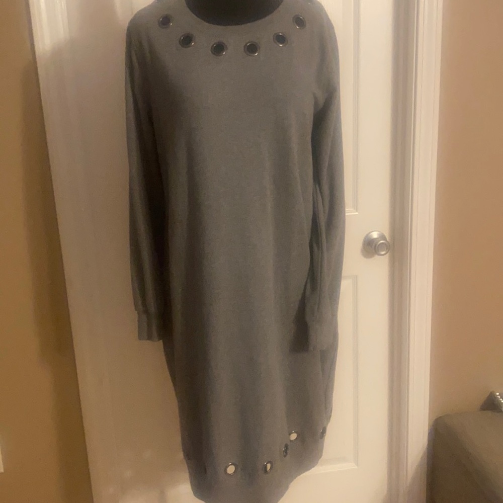 NWOT - Grey Sweater Dress - TORRID Size 1
